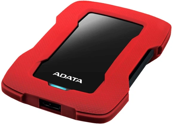 Жесткий диск A-Data USB3.0 2TB AHD330-2TU31-CRD HD330 DashDrive Durable 2.5" красный