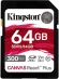 Флеш карта SDXC 64GB Kingston SDR2/64GB Canvas React Plus w/o adapter Флеш карта SDXC 64GB Kingston SDR2/64GB Canvas React Plus w/o adapter