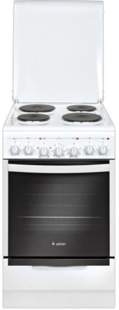 Плита Электрическая Gefest ЭП Н Д 5140-02 белый эмаль (металлическая крышка)