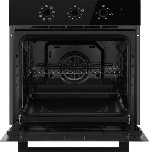 Духовой шкаф Электрический Weissgauff EOM 208 PDB Steam Clean черный