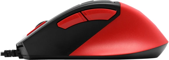 Мышь A4Tech Fstyler FM45S Air красный/черный оптическая 2400dpi silent USB 7but (FM45S AIR USB (SPORTS RED))