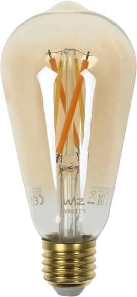 Умная лампа WiZ E27 50Вт 640lm Wi-Fi (упак.:1шт) (929003018701) Умная лампа WiZ E27 50Вт 640lm Wi-Fi (упак.:1шт) (929003018701)