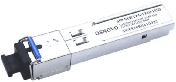 Модуль Osnovo SFP-S1SC12-G-1310-1550 Модуль Osnovo SFP-S1SC12-G-1310-1550