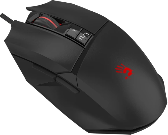 Мышь A4Tech Bloody W65 Max Mini черный оптическая 12000dpi USB 9but (W65 MAX MINI STONE BLACK) Мышь A4Tech Bloody W65 Max Mini черный оптическая 12000dpi USB 9but (W65 MAX MINI STONE BLACK)