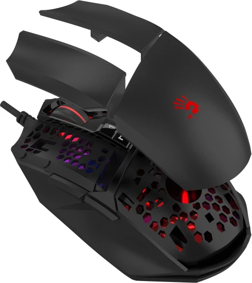 Мышь A4Tech Bloody W65 Max Mini черный оптическая 12000dpi USB 9but (W65 MAX MINI STONE BLACK) Мышь A4Tech Bloody W65 Max Mini черный оптическая 12000dpi USB 9but (W65 MAX MINI STONE BLACK)