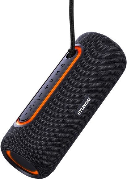Колонка порт. Hyundai H-PS1021 черный/черный 25W 1.0 BT 10м 1500mAh Колонка порт. Hyundai H-PS1021 черный/черный 25W 1.0 BT 10м 1500mAh
