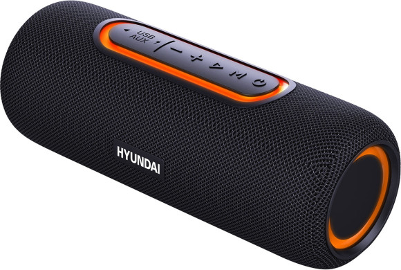 Колонка порт. Hyundai H-PS1021 черный/черный 25W 1.0 BT 10м 1500mAh Колонка порт. Hyundai H-PS1021 черный/черный 25W 1.0 BT 10м 1500mAh
