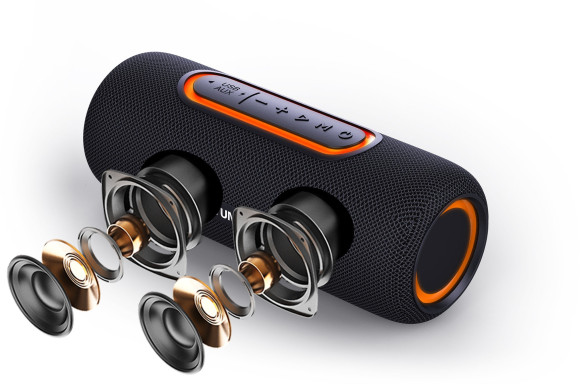 Колонка порт. Hyundai H-PS1021 черный/черный 25W 1.0 BT 10м 1500mAh Колонка порт. Hyundai H-PS1021 черный/черный 25W 1.0 BT 10м 1500mAh