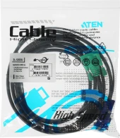 Кабель Aten 2L-5203U VGA (m) VGA (m) 3м черный