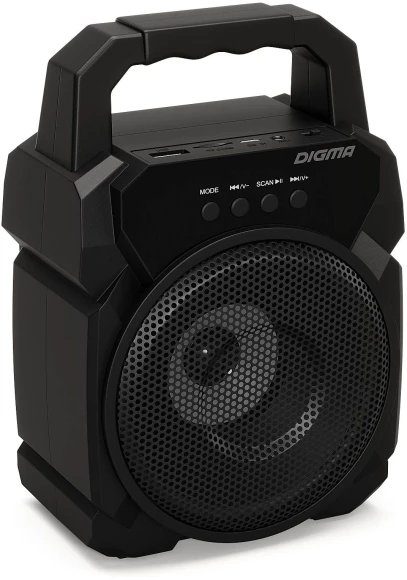 Колонка порт. Digma D-PS1500 черный 10W 1.0 BT 10м 500mAh (SP1500B) Колонка порт. Digma D-PS1500 черный 10W 1.0 BT 10м 500mAh (SP1500B)