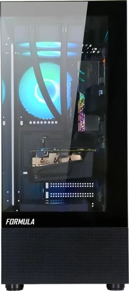 Корпус Formula Crystal Z1 PLUS черный без БП ATX 2x120mm 2xUSB2.0 1xUSB3.0 audio bott PSU Корпус Formula Crystal Z1 PLUS черный без БП ATX 2x120mm 2xUSB2.0 1xUSB3.0 audio bott PSU