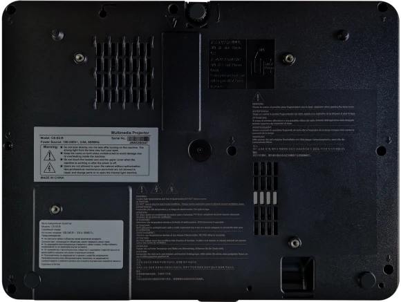 Проектор Cactus CS-S3.B 3LCD 68800Lm LS 4300Lm ANSI (1280x1024) 15000:1 ресурс лампы:10000часов 1xUSB typeA 2xHDMI 3.26кг