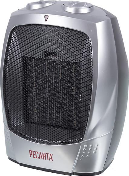 Тепловентилятор Ресанта ТВК-1 1800Вт серебристый/черный Тепловентилятор Ресанта ТВК-1 1800Вт серебристый/черный