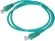 Патч-корд Buro UTP-5E-1M-GR UTP 4 пары cat.5E CCA molded 1м зеленый RJ-45 (m)-RJ-45 (m)