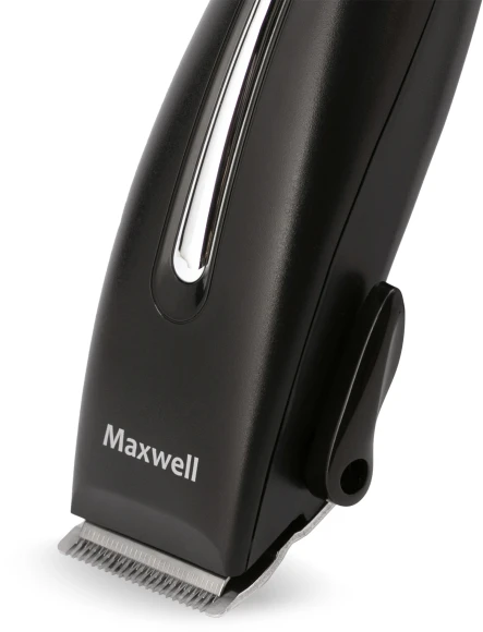 Машинка для стрижки Maxwell MW-2112 черный 15Вт (насадок в компл:4шт) Машинка для стрижки Maxwell MW-2112 черный 15Вт (насадок в компл:4шт)