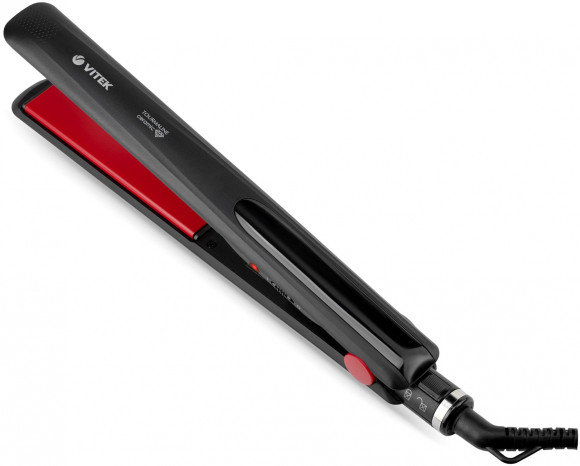 Выпрямитель Vitek VT-8282 BK 44Вт черный/красный макс.темп.:220С покрытие:керамико-турмалиновое (VT-8282)