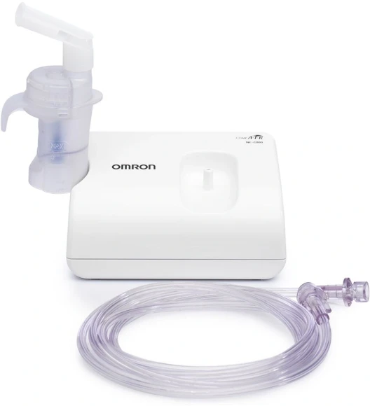 Ингалятор Omron NE-C24 (NE-C801S-RU) компрессорный стационарный белый