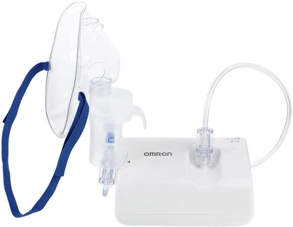 Ингалятор Omron NE-C24 (NE-C801S-RU) компрессорный стационарный белый