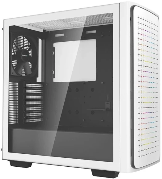Корпус Deepcool CK560 WH белый без БП ATX 3x120mm 4x140mm 2xUSB3.0 audio bott PSU Корпус Deepcool CK560 WH белый без БП ATX 3x120mm 4x140mm 2xUSB3.0 audio bott PSU