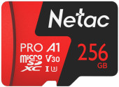 Флеш карта microSDXC 256GB Netac NT02P500PRO-256G-R P500 Extreme Pro + adapter Флеш карта microSDXC 256GB Netac NT02P500PRO-256G-R P500 Extreme Pro + adapter