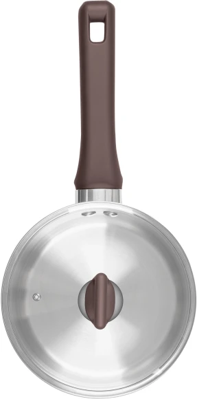 Ковш Rondell Fest RDS-1319 0.9л. d=14см (с крышкой) стальной