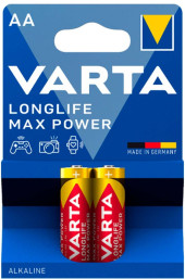 Батарея Varta LongLife Max Power LR6 Alkaline AA (2шт) блистер Батарея Varta LongLife Max Power LR6 Alkaline AA (2шт) блистер