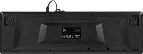 Клавиатура A4Tech S515R механическая черный USB for gamer LED (подставка для запястий) (S515R FIRE BLACK) кабель 1.8м
