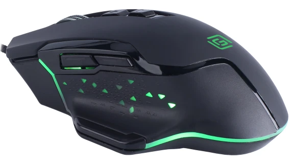 Мышь Оклик 945G REVENGE черный оптическая 1600dpi USB 8but (1012158)