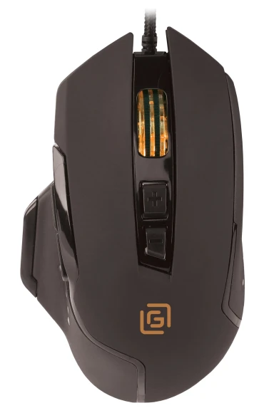 Мышь Оклик 945G REVENGE черный оптическая 1600dpi USB 8but (1012158)