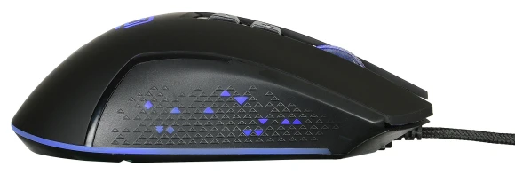 Мышь Оклик 945G REVENGE черный оптическая 1600dpi USB 8but (1012158)