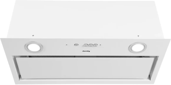 Вытяжка встраиваемая Domfy DM6036BB WG белый управление: кнопочное (1 мотор)