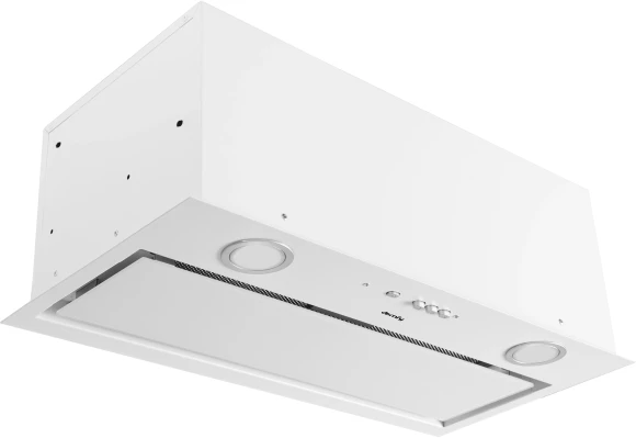 Вытяжка встраиваемая Domfy DM6036BB WG белый управление: кнопочное (1 мотор)