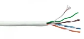 Кабель информационный Lanmaster LAN-5EUTP-HFLT-WH кат.5E UTP 4 пары 24AWG LSZH внутренний 305м белый Кабель информационный Lanmaster LAN-5EUTP-HFLT-WH кат.5E UTP 4 пары 24AWG LSZH внутренний 305м белый