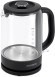 Чайник электрический Hyundai HYK-G3402 1.7л. 2200Вт серый/серебристый корпус: стекло/пластик