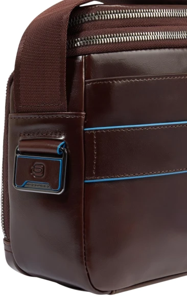Сумка кросс-боди мужская Piquadro Blue Square CA6900B2/MO красное дерево натур.кожа