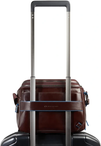 Сумка кросс-боди мужская Piquadro Blue Square CA6900B2/MO красное дерево натур.кожа