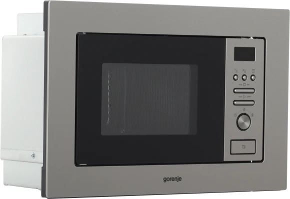 Микроволновая печь Gorenje BM201AM1X 20л. 800Вт нержавеющая сталь/черный (встраиваемая)