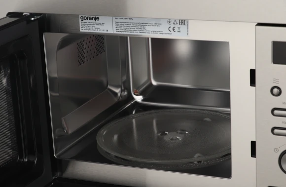 Микроволновая печь Gorenje BM201AM1X 20л. 800Вт нержавеющая сталь/черный (встраиваемая)