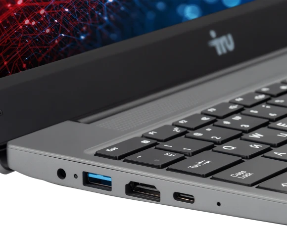 Ноутбук IRU Tactio 14ALH Core i5 1235U 16Gb SSD512Gb Intel Iris Xe graphics 14" IPS FHD (1920x1080) FreeDOS grey WiFi BT Cam 4000mAh (2058884)