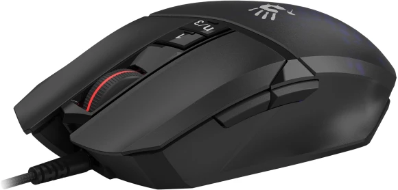 Мышь A4Tech Bloody W65 Max Mini черный оптическая 12000dpi USB 9but (W65 MAX MINI HONEYCOMB) Мышь A4Tech Bloody W65 Max Mini черный оптическая 12000dpi USB 9but (W65 MAX MINI HONEYCOMB)