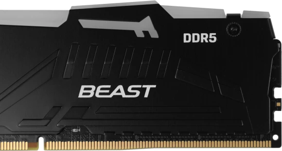 Память DDR5 8GB 5200MHz Kingston KF552C40BBA-8 Fury Beast RGB RTL Gaming PC5-41600 CL40 DIMM 288-pin 1.25В single rank с радиатором Ret Память DDR5 8GB 5200MHz Kingston KF552C40BBA-8 Fury Beast RGB RTL Gaming PC5-41600 CL40 DIMM 288-pin 1.25В single rank с радиатором Ret