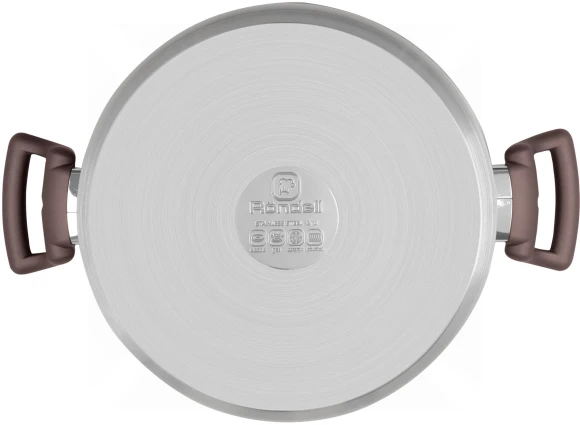 Кастрюля Rondell Fest RDS-1322 2.8л. d=20см (с крышкой) стальной