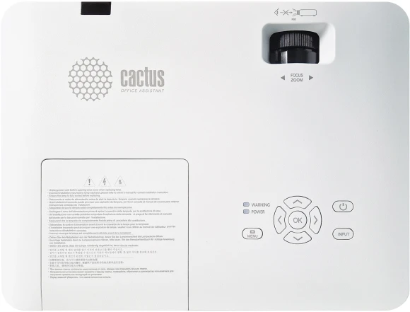 Проектор Cactus CS-S3.WT 3LCD 68800Lm LS 4300Lm ANSI (1280x1024) 15000:1 ресурс лампы:10000часов 1xUSB typeA 2xHDMI 3.26кг