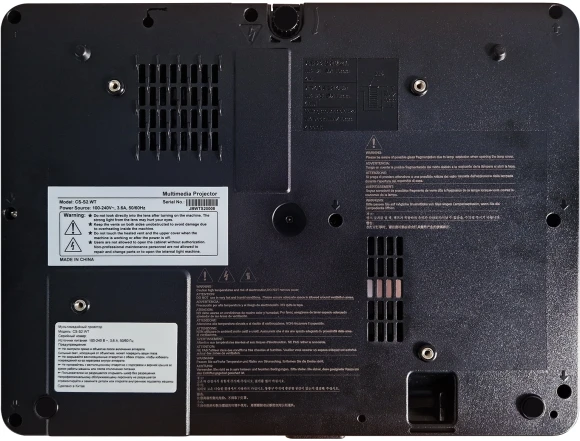 Проектор Cactus CS-S3.WT 3LCD 68800Lm LS 4300Lm ANSI (1280x1024) 15000:1 ресурс лампы:10000часов 1xUSB typeA 2xHDMI 3.26кг