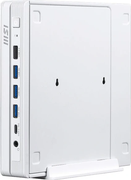 Неттоп MSI Pro DP10 A14MG-011XRU i5 14400 (2.5) 16Gb SSD512Gb UHDG 730 без ОС 2x2.5GbitEth WiFi BT 120W белый (9S6-B21012-011)