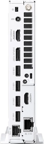 Неттоп MSI Pro DP10 A14MG-011XRU i5 14400 (2.5) 16Gb SSD512Gb UHDG 730 без ОС 2x2.5GbitEth WiFi BT 120W белый (9S6-B21012-011)