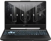 Ноутбук Asus TUF Gaming F17 FX707VJ-HX013 Core 5 210H 16Gb SSD1Tb NVIDIA GeForce RTX 3050 6Gb 17.3" IPS FHD (1920x1080) без ОС grey WiFi BT Cam (90NR0MY5-M000Z0)