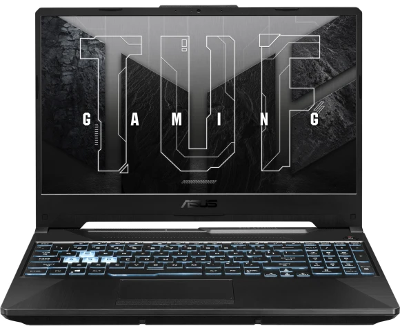 Ноутбук Asus TUF Gaming F17 FX707VJ-HX013 Core 5 210H 16Gb SSD1Tb NVIDIA GeForce RTX 3050 6Gb 17.3" IPS FHD (1920x1080) без ОС grey WiFi BT Cam (90NR0MY5-M000Z0)