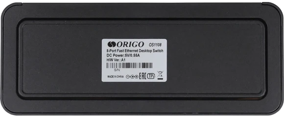 Коммутатор Origo OS1108 OS1108/A1A 8x100Мбит/с неуправляемый