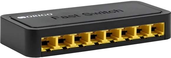 Коммутатор Origo OS1108 OS1108/A1A 8x100Мбит/с неуправляемый